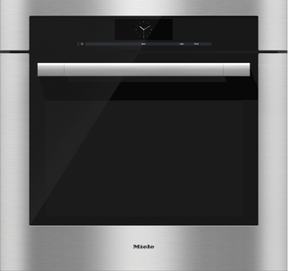 Miele 30" Clean Touch Steel Convection Electric Wall Oven