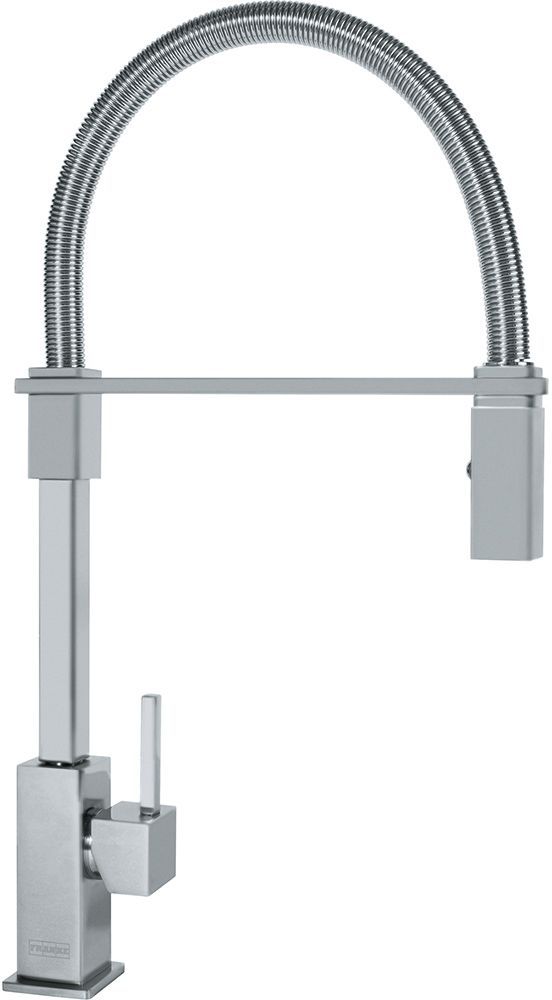 Franke Planar 8 Series Pull-Down Faucet-Satin Nickel