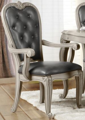 New Classic® Home Furnishings Bianello Vintage Ivory Arm Chair