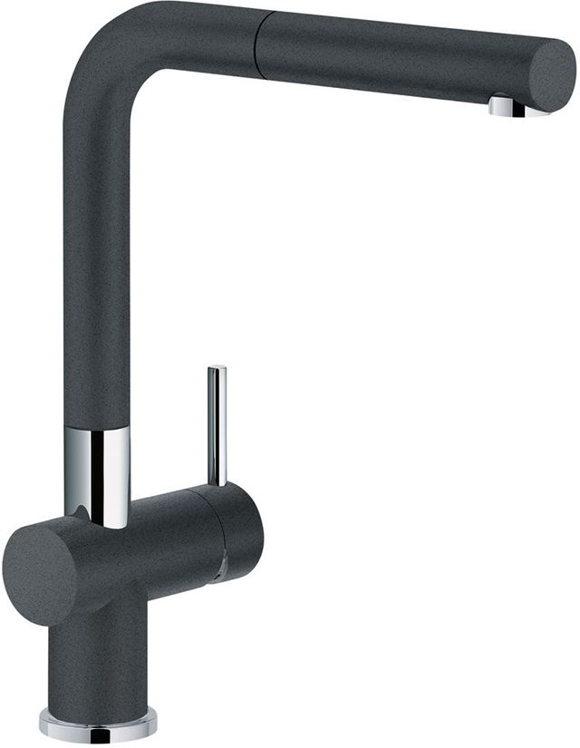 Franke Active Plus Series Pull-Out Faucet-Fragranite Onyx-0