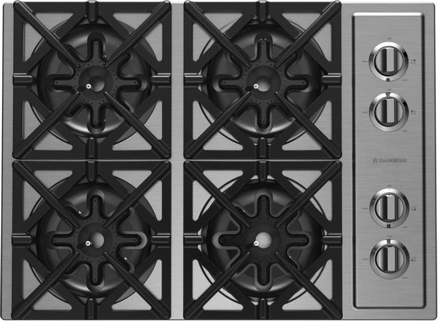 BlueStar® 30" Stainless Steel Natural Gas Cooktop 0