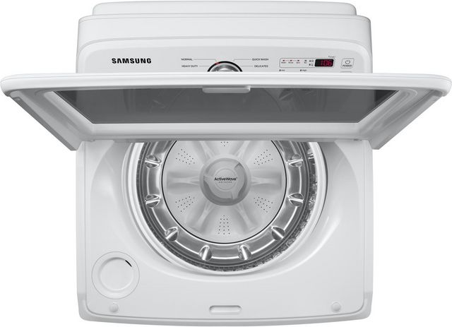Samsung 5105 Series 4.9 Cu. Ft. White Top Load Washer 23