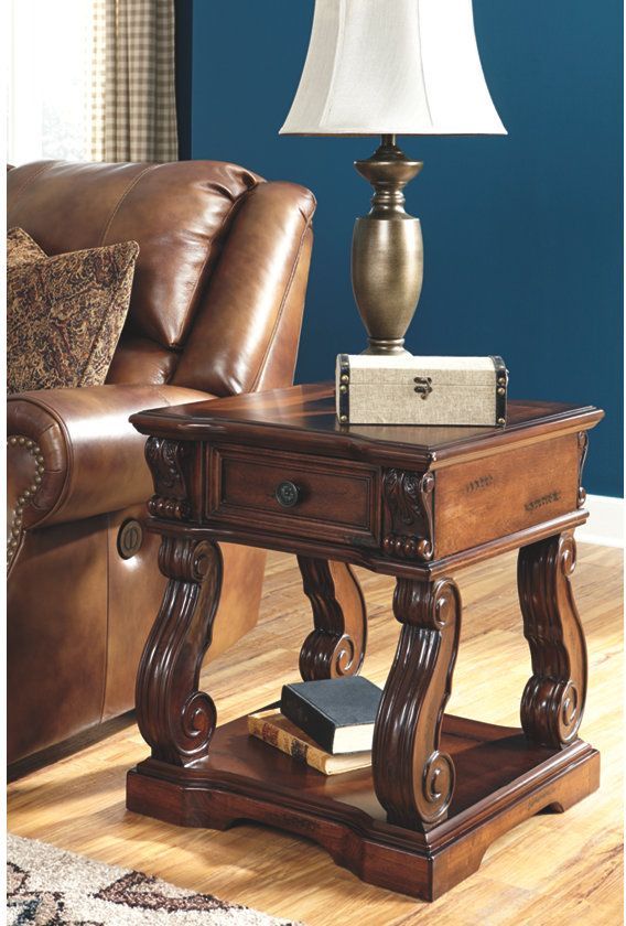 Signature Design by Ashley® Alymere Rustic Brown End Table 7