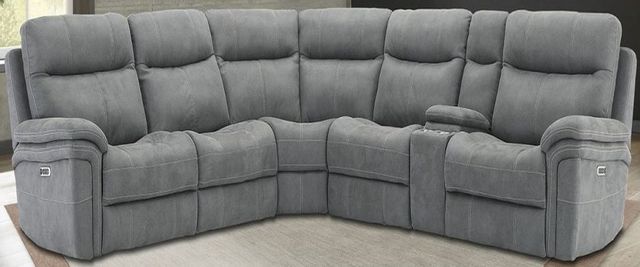 Parker House® Mason 6-Piece Carbon Power Reclining Sectional