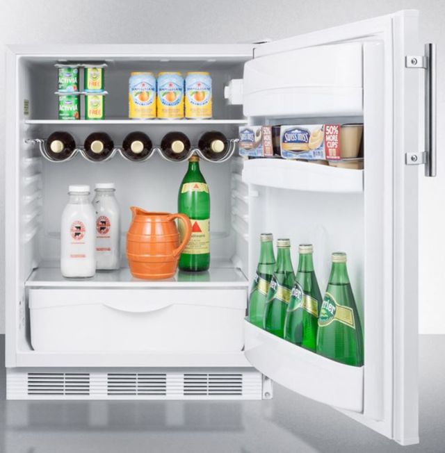 Summit® 5.5 Cu. Ft. White Compact Refrigerator 1