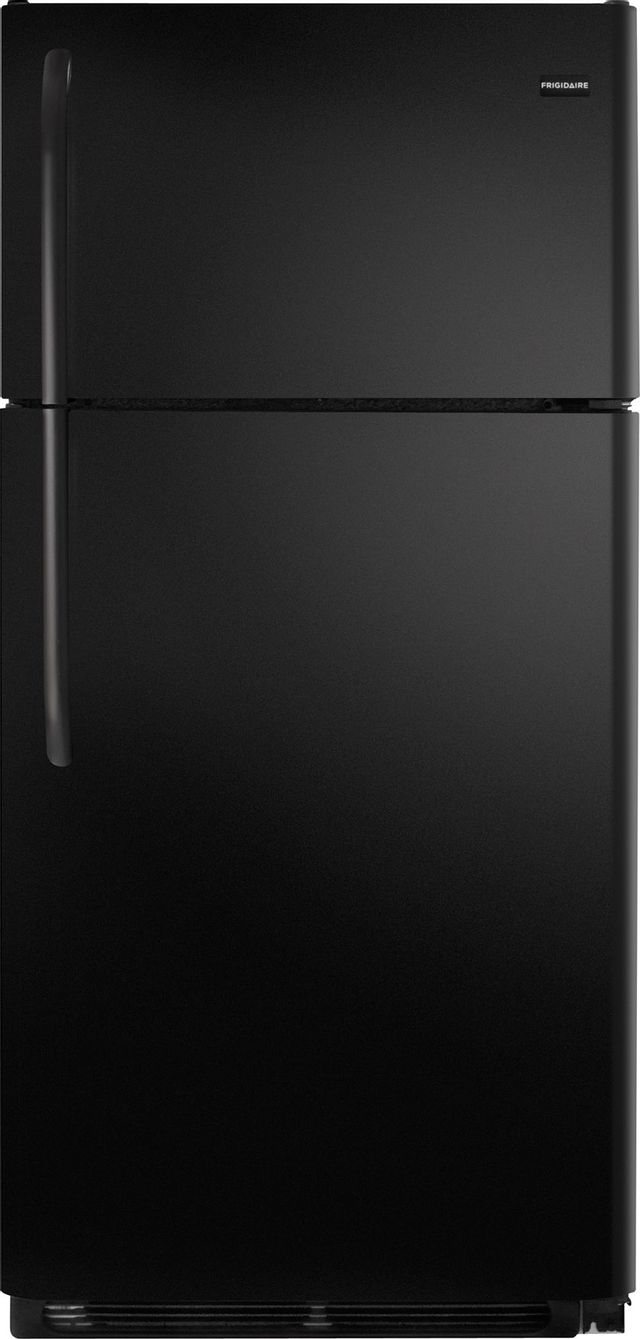 Frigidaire® 18.0 Cu. Ft. Top Freezer Refrigerator-Black