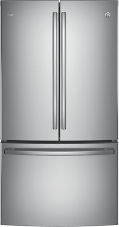 GE Profile™ 23.09 Cu. Ft. Stainless Steel Counter Depth French Door Refrigerator