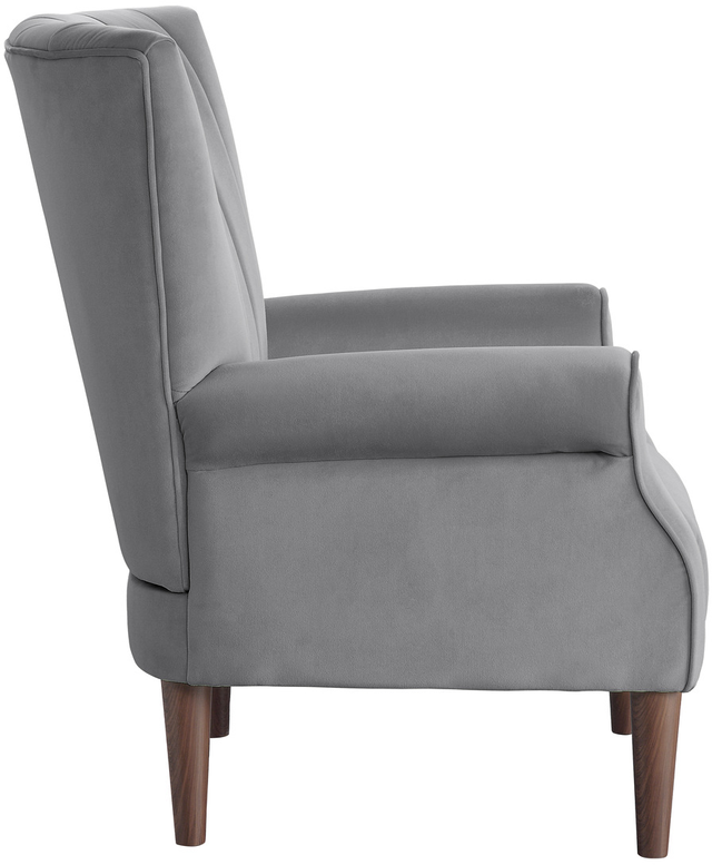 Homelegance® Urielle Gray Accent Chair-3