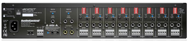 AudioControl® Architect Model P2680 EQ 16 Channel Multi-Zone High-power Amplifier 2