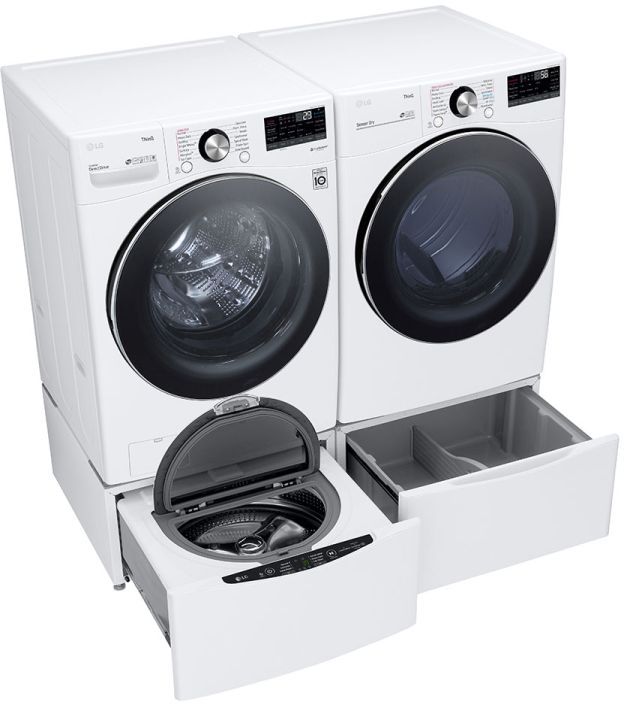 LG 7.4 Cu. Ft. White Front Load Electric Dryer 11
