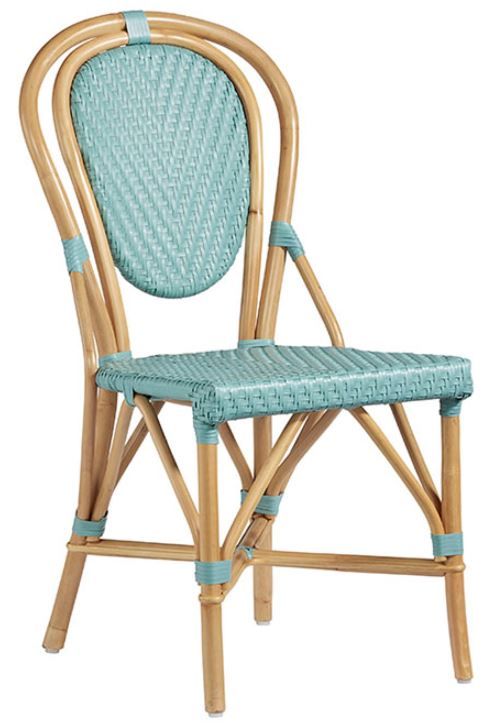 Progressive® Furniture Dixie Caribbean Blue Accent Dining Chair-0