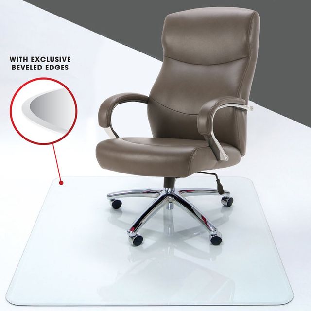 Invisimat 45" Tempered Glass Chair Mat
