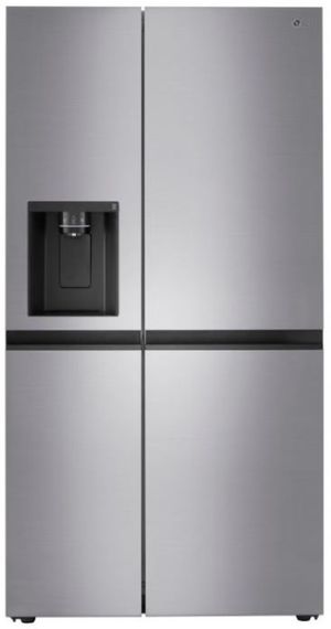 LG 23.0 Cu. Ft. PrintProof™ Finish Stainless Steel Look Counter Depth Side By Side Refrigerator