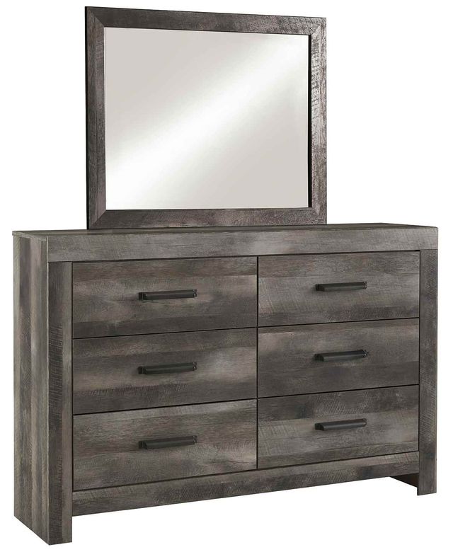 Signature Design by Ashley® Wynnlow 4-Piece Gray Queen Crossbuck Panel Bedroom Set-2