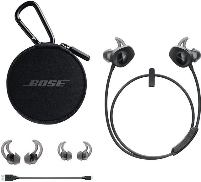 Bose® SoundSport Black Wireless Headphone 4
