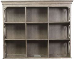 Liberty Furniture Simply Elegant Heathered Taupe Credenza Hutch