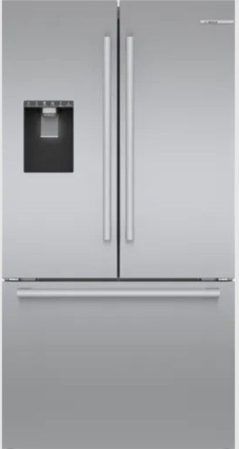 Bosch® 500 Series 36 In. 26 Cu. Ft. Stainless Steel French Door Refrigerator-0