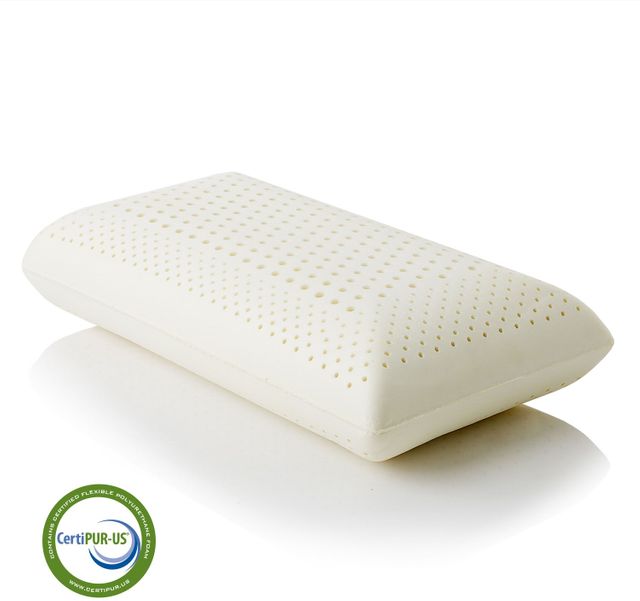 Malouf® Z® Zoned Dough® Low Loft Plush Queen Pillow 2