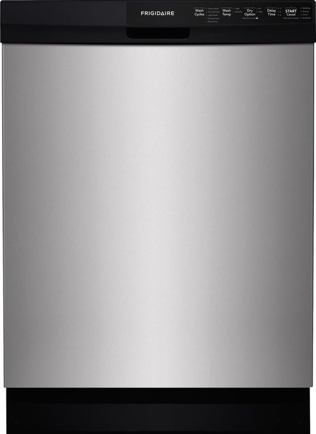 Frigidaire® 24" Built-In Dishwasher-Silver Mist 0