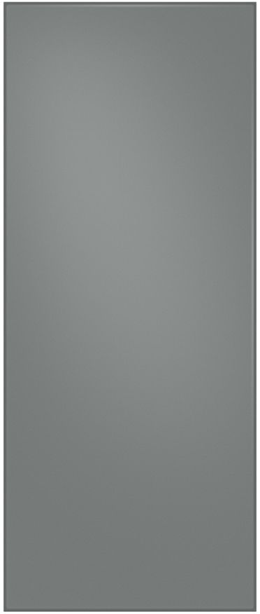 Samsung Bespoke 18" Matte Grey Glass French Door Refrigerator Top Panel