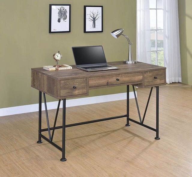 Coaster® Analiese Rustic Oak Writing Desk 4