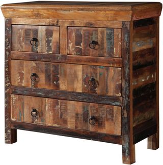 Coaster® Reclaimed Wood 4-Drawer Accent Cabinet