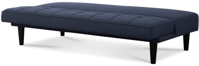 Home Furniture Outfitters Sawyer Blue Armless Futon-2