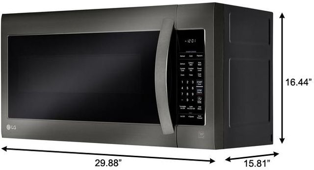 LG 2.0 Cu. Ft. Stainless Steel Over The Range Microwave 17