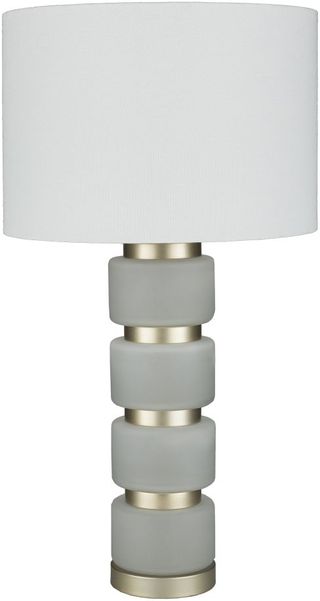 Surya Aminah Clear Frosted Table Lamp