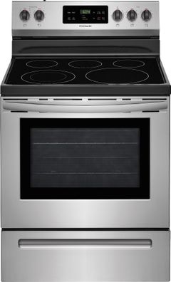 Frigidaire® 30" Stainless Steel Free Standing Electric Range-FFEF3054TS