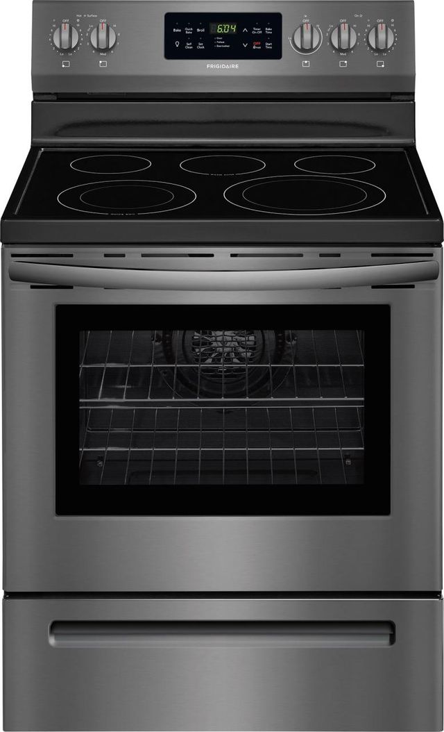 Frigidaire® 30" Free Standing Electric Range-Black Stainless