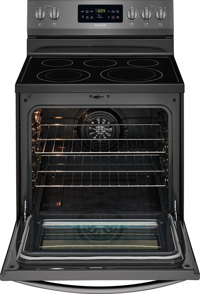 Frigidaire® 30" Free Standing Electric Range-Black Stainless 4