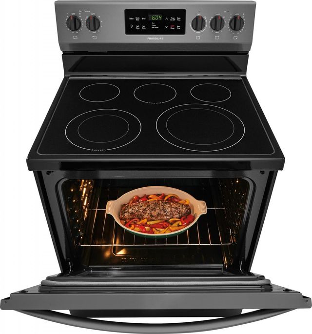 Frigidaire® 30" Free Standing Electric Range-Black Stainless 5