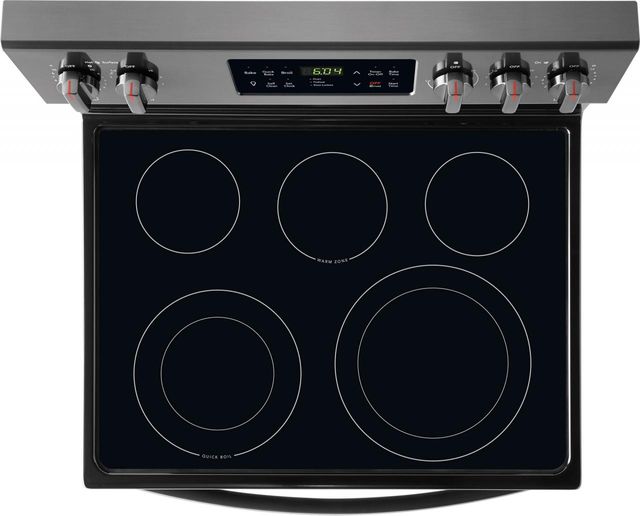 Frigidaire® 30" Free Standing Electric Range-Black Stainless 7