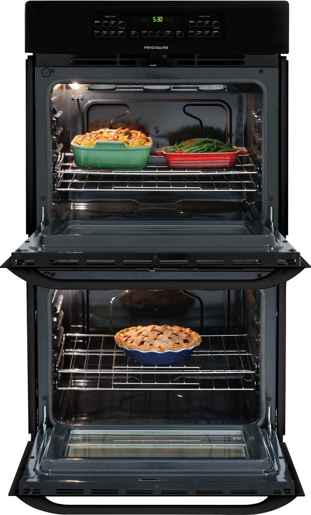 Frigidaire® 30" Electric Double Oven Built In-Black 3
