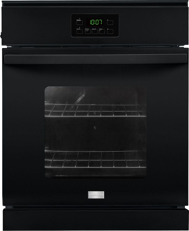 Frigidaire® 24"  Black Electric Single Oven Built In 0