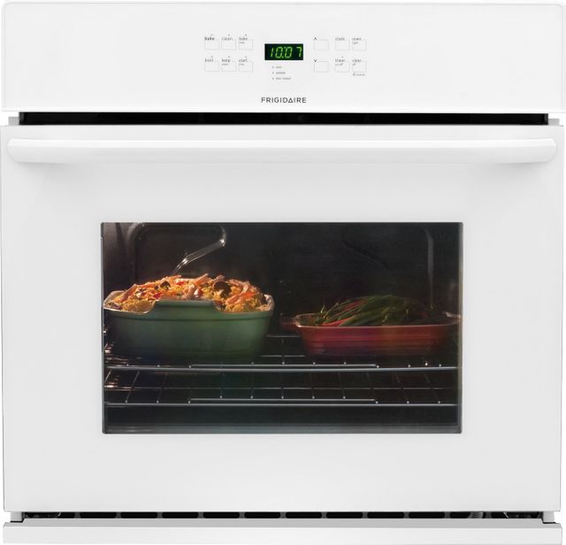 Frigidaire® 30" Electric Single Oven Built In-White 1