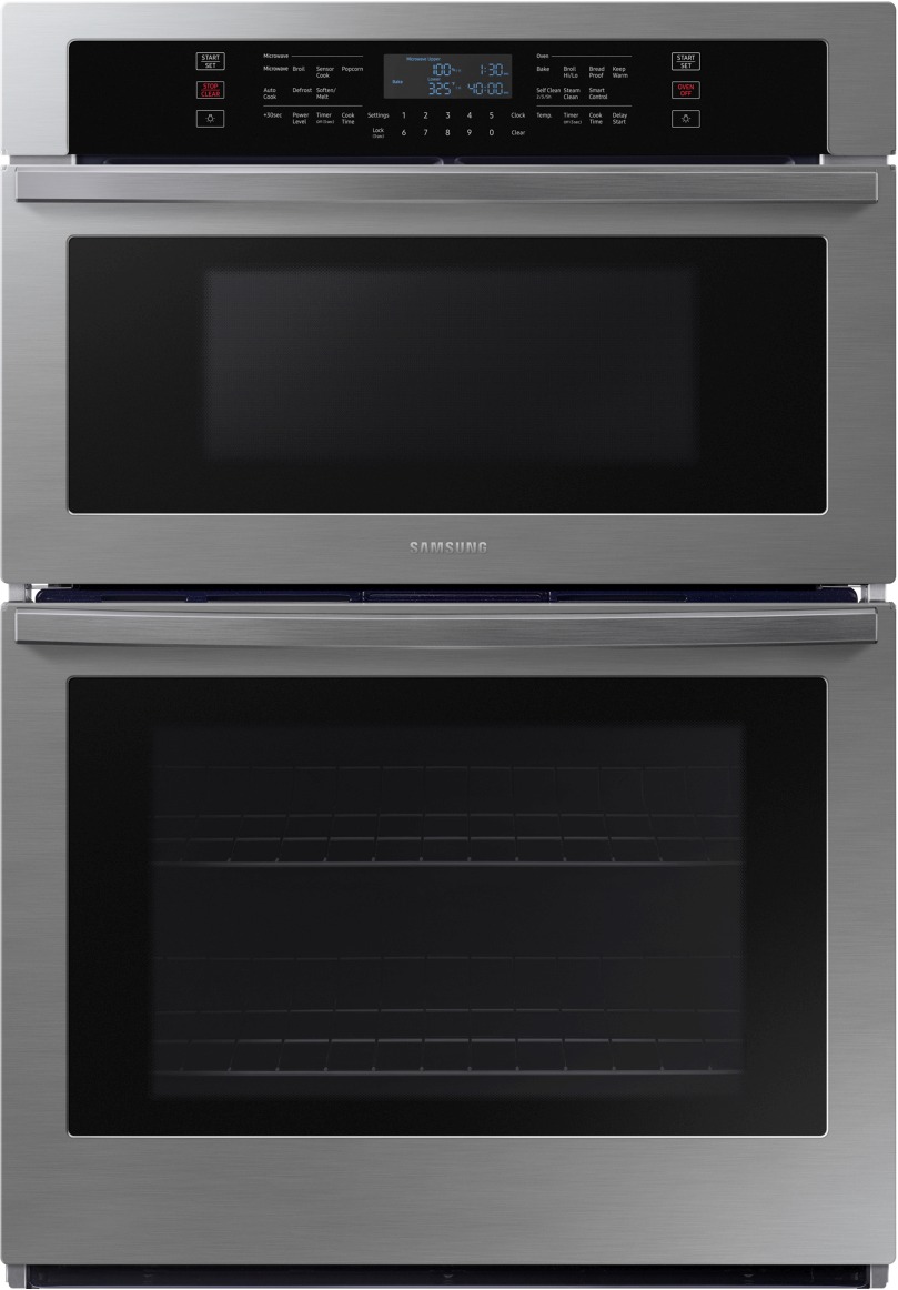 Samsung 30" Stainless Steel Microwave Combination Wall Oven