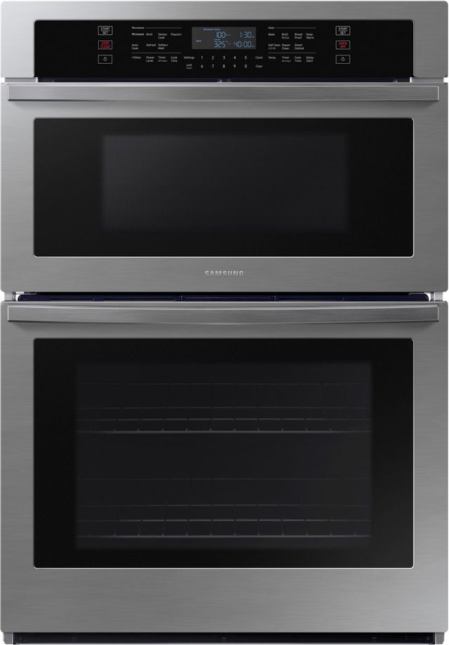 Samsung 30" Stainless Steel Microwave Combination Wall Oven 23