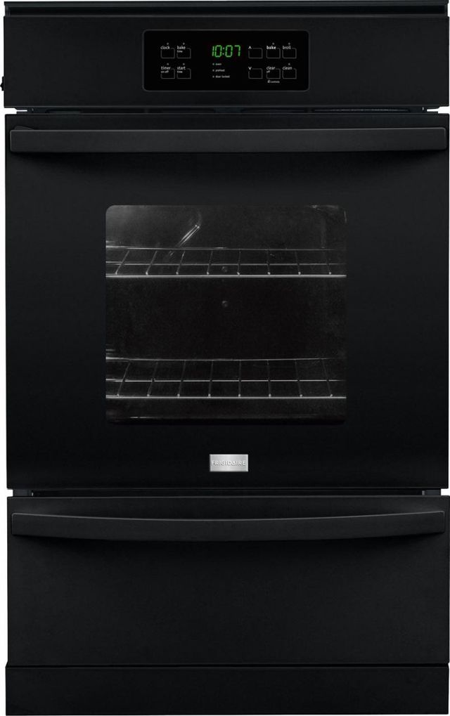 Frigidaire® 24" Single Gas Built In Oven-Black