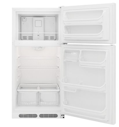 Frigidaire 15 Cu. Ft. Top Freezer Refrigerator-White 1