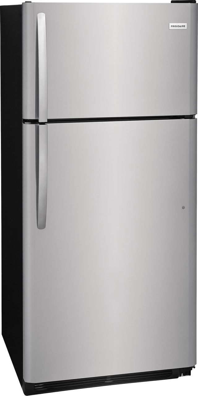 Frigidaire® 18 Cu. Ft. Stainless Steel Top Freezer Refrigerator 4