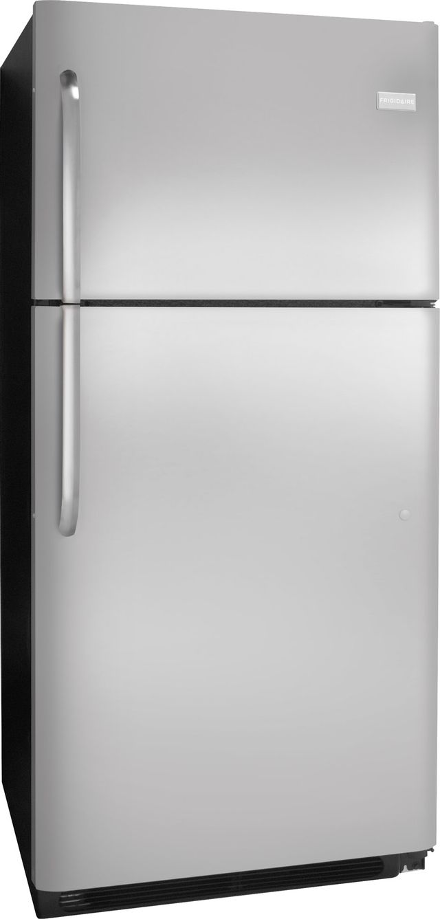 Frigidaire® 20.5 Cu. Ft. Top Freezer Refrigerator-Stainless Steel 1