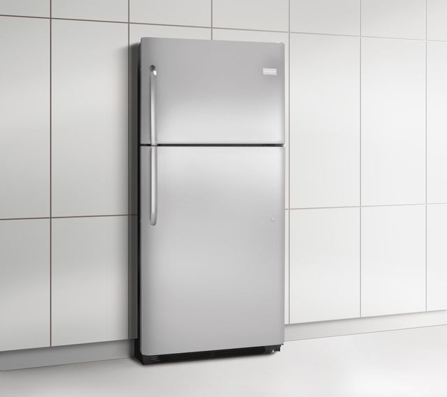 Frigidaire® 20.5 Cu. Ft. Top Freezer Refrigerator-Stainless Steel 5