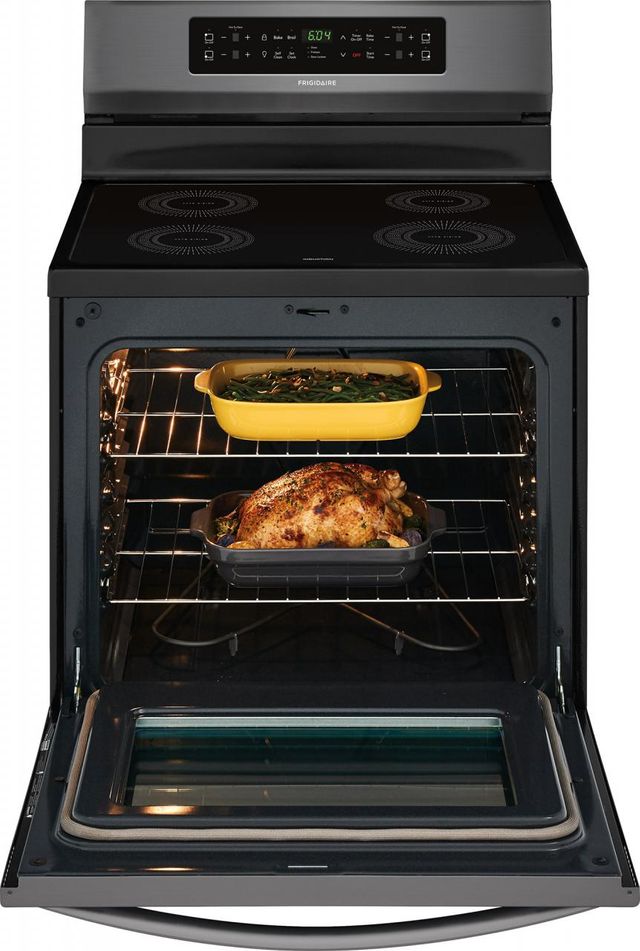 Frigidaire® 29.88" Black Stainless Steel Free Standing Induction Range 3
