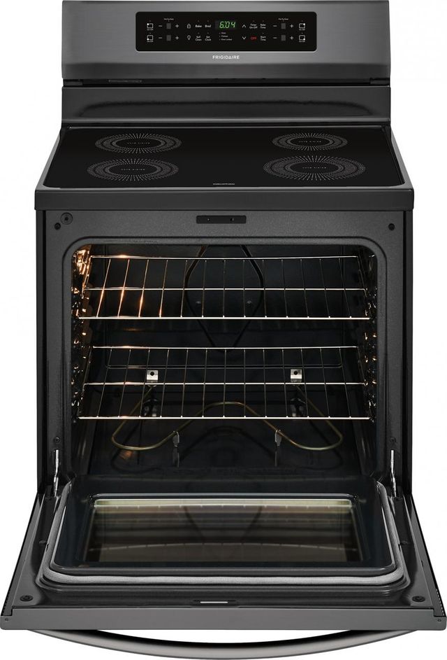 Frigidaire® 29.88" Black Stainless Steel Free Standing Induction Range 1