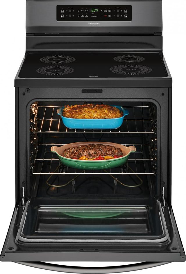 Frigidaire® 29.88" Black Stainless Steel Free Standing Induction Range 2