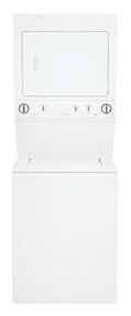 Frigidaire Electric Washer/Dryer Stack Laundry-White 0
