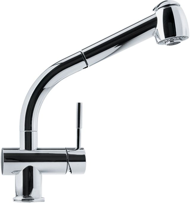 Franke Logik Series Pull-Out Faucet-Polished Chrome