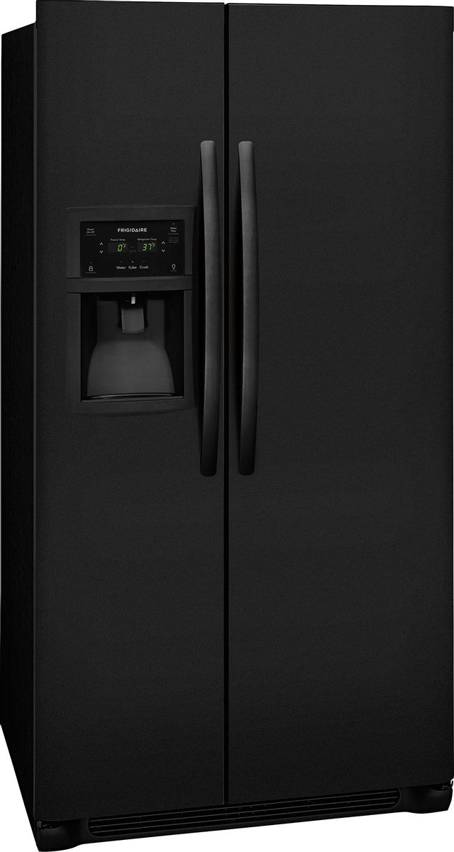 Frigidaire® 22 Cu. Ft. Counter Depth Side-by-Side Refrigerator-Ebony 11